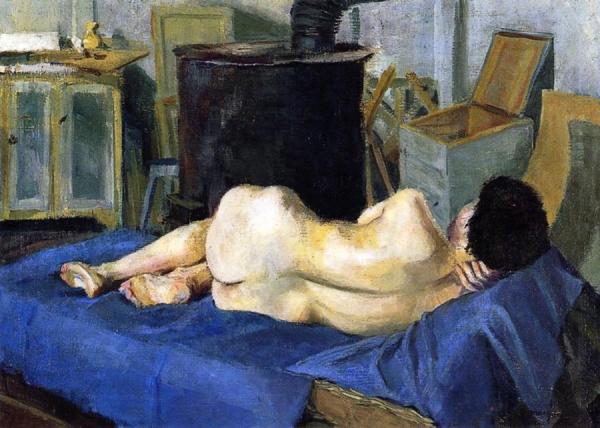 Nude In The Studio by Albert Marquet Oil Painting Reproductions
