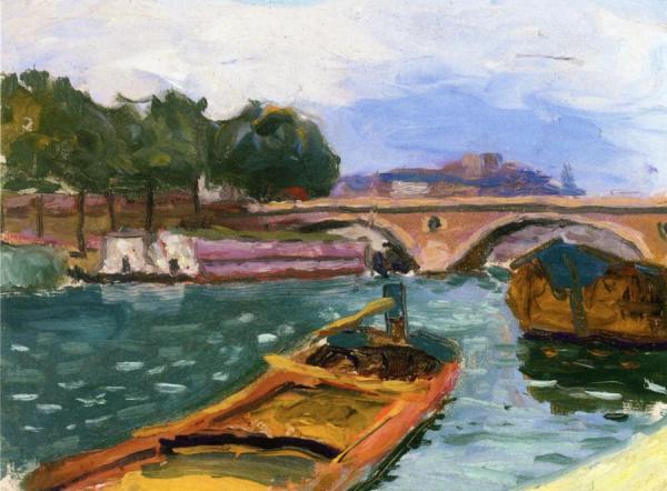 Paris, Bridge Over The Seine by Albert Marquet