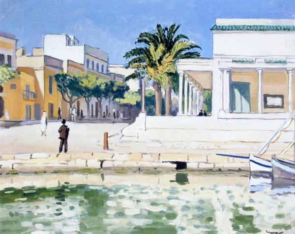 Place Ahmed Bey by Albert Marquet