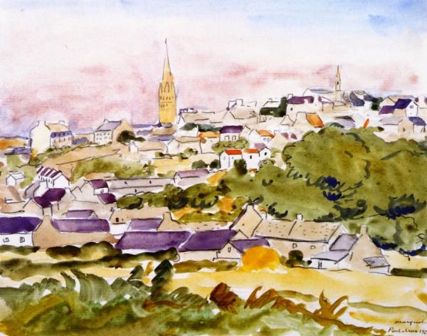 Pont-croix by Albert Marquet Oil Painting Reproductions