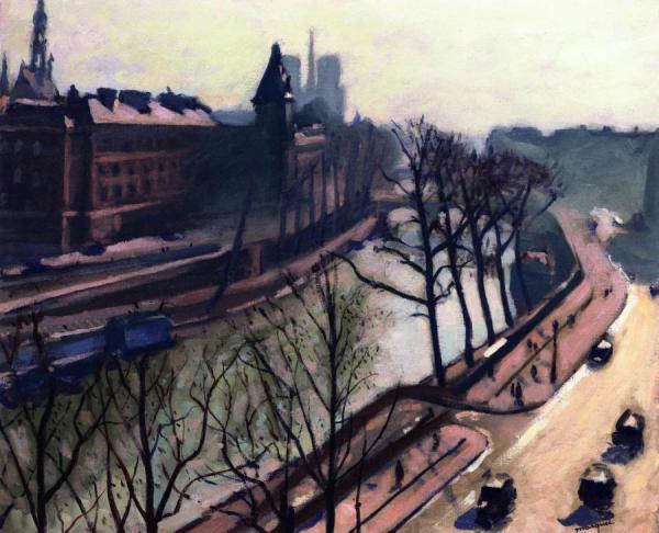 Pont Saint-michel by Albert Marquet Oil Painting Reproductions