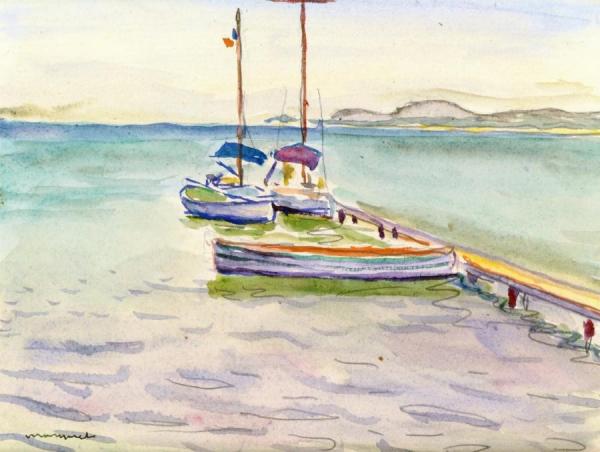 Porquerolles by Albert Marquet