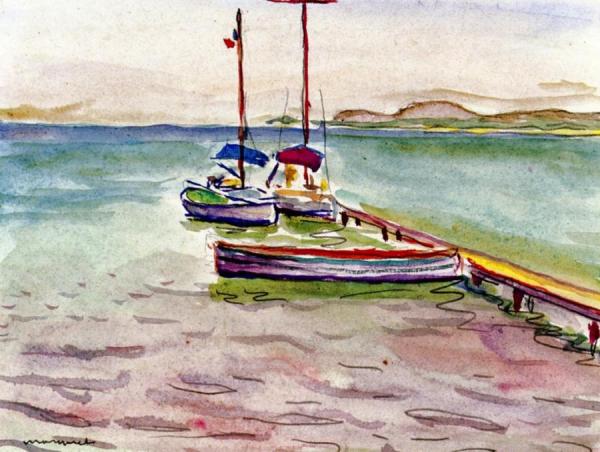 Port Scene by Albert Marquet