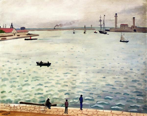 Port Scene by Albert Marquet