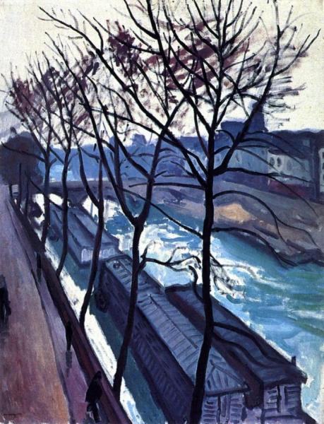 Quai Bourbon by Albert Marquet