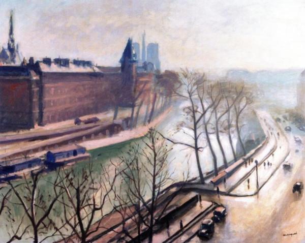 Quai Des Grands Augustins, Paris by Albert Marquet
