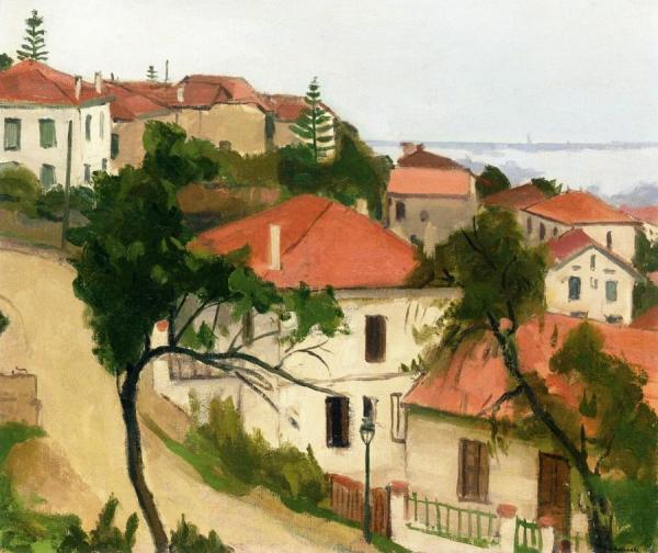 Rue Norvins And Place Du Tertre In Montmartre by Albert Marquet Oil Painting Reproductions