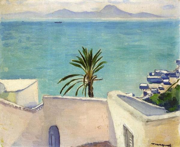 Albert Marquet Sidi Bou Said, Palm Tree