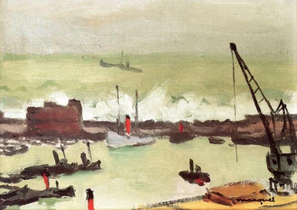 Storm In Algiers by Albert Marquet
