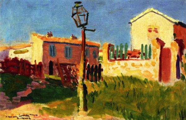 Street Lamp, Arcueil by Albert Marquet