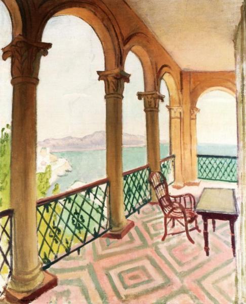 Terrace Cornice by Albert Marquet