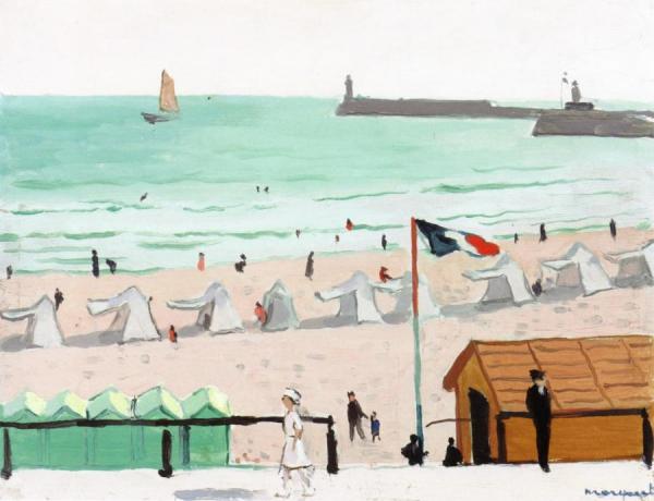 The Beach by Albert Marquet