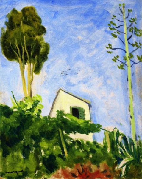 The House On The Hill by Albert Marquet Oil Painting Reproductions