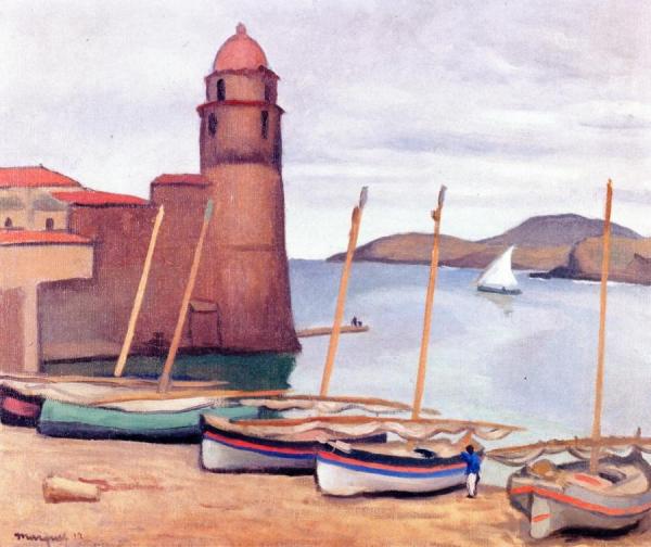 The Lighthouse At Collioure by Albert Marquet