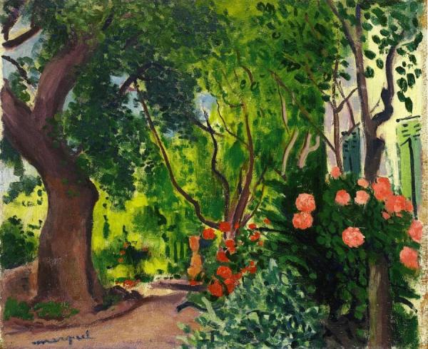 The Path In The Garden by Albert Marquet