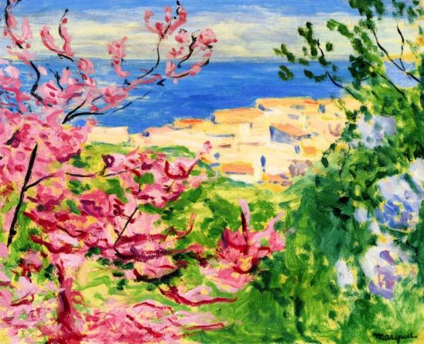 The Pink Tree by Albert Marquet