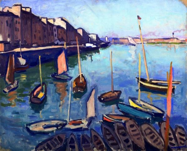The Port, Le Havre by Albert Marquet