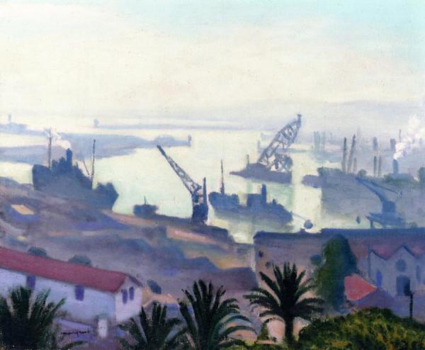 The Port Of Agha by Albert Marquet