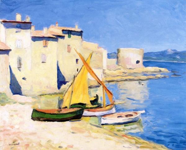 Albert Marquet The Port Of La Ponche, Saint-tropez