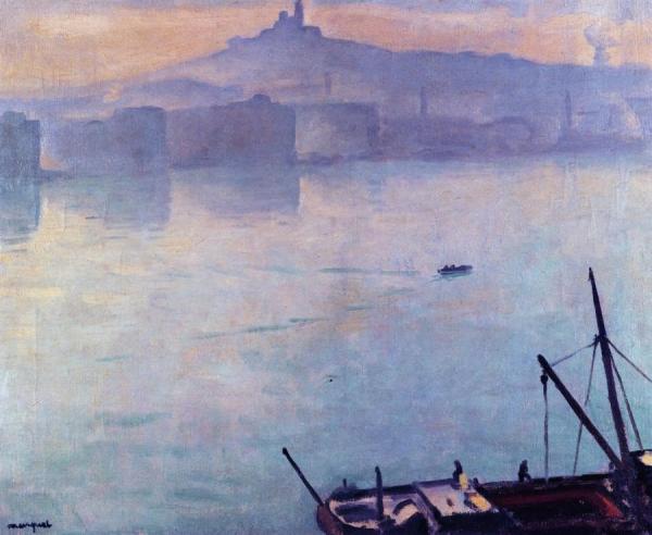 The Port Of Marseille by Albert Marquet