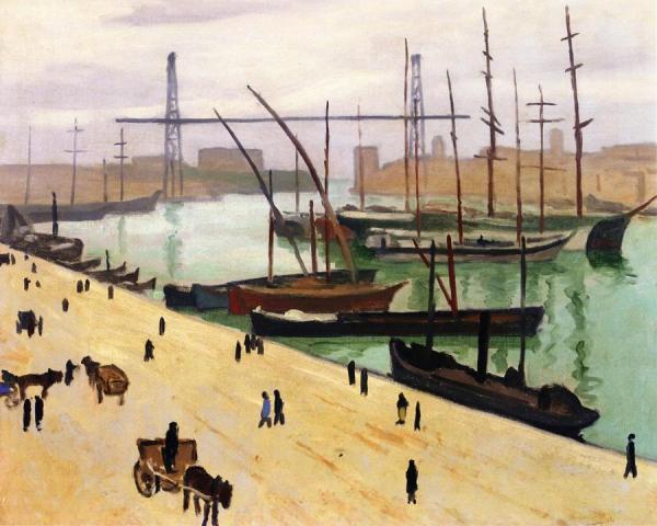 The Port Of Marseille by Albert Marquet