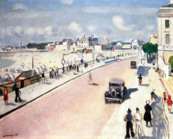 The Promenade by Albert Marquet