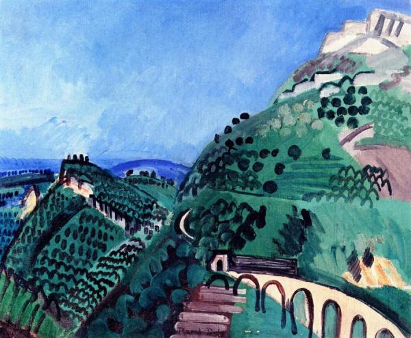 The Road To Vence by Albert Marquet