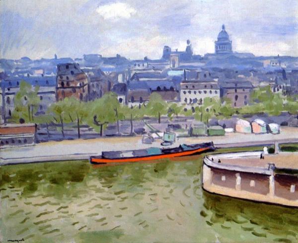 The Seine And The Pantheon by Albert Marquet