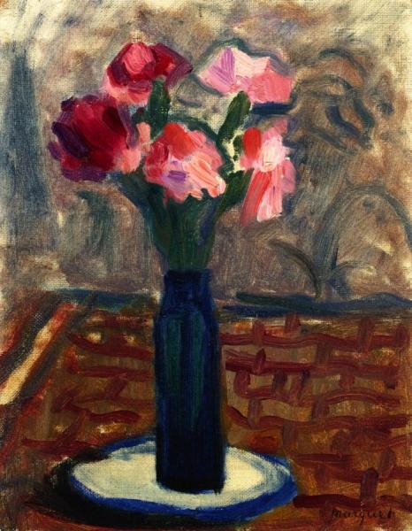 Vase Of Flowers by Albert Marquet