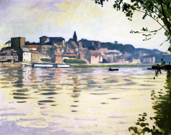 View Of Conflans-sainte-honorine by Albert Marquet