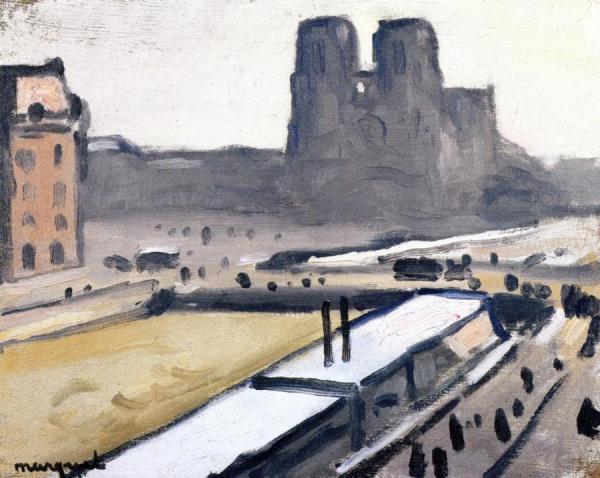 View Of Notre-dame by Albert Marquet