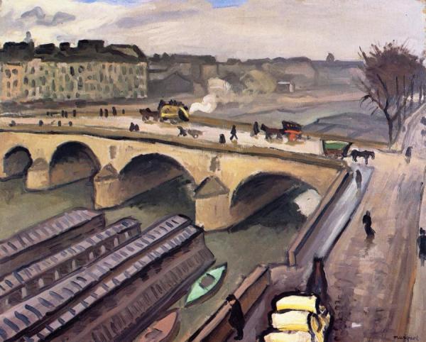 View Of Paris by Albert Marquet