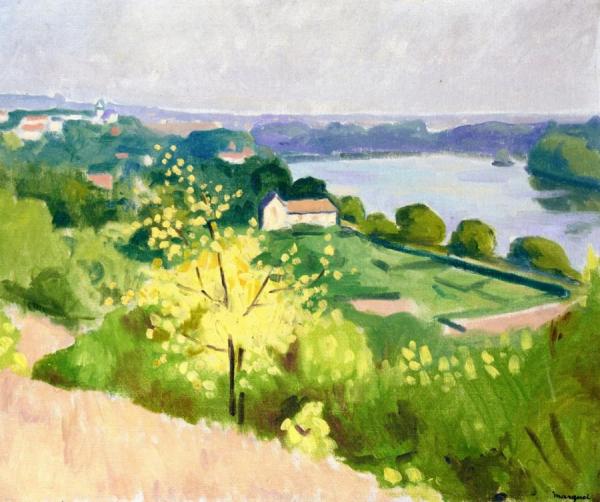Yellow Tree by Albert Marquet