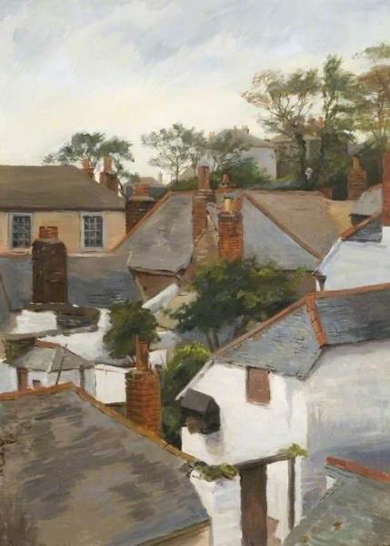 Roofscape by Albert Ranney Chewett