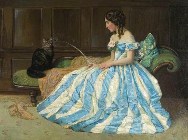 Teasing by Albert Ranney Chewett Oil Painting Reproductions