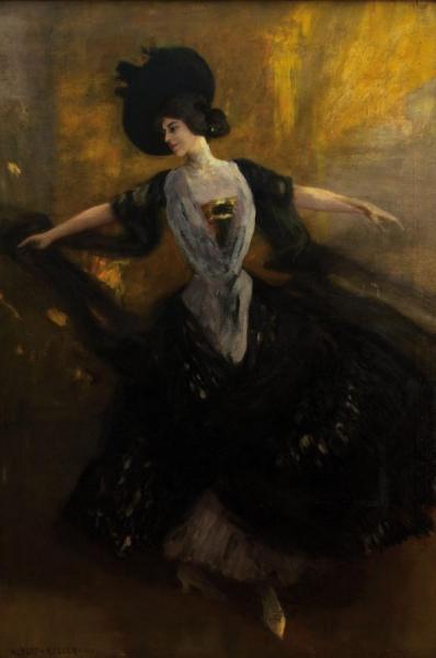 Dancing Lady by Albert Von Keller