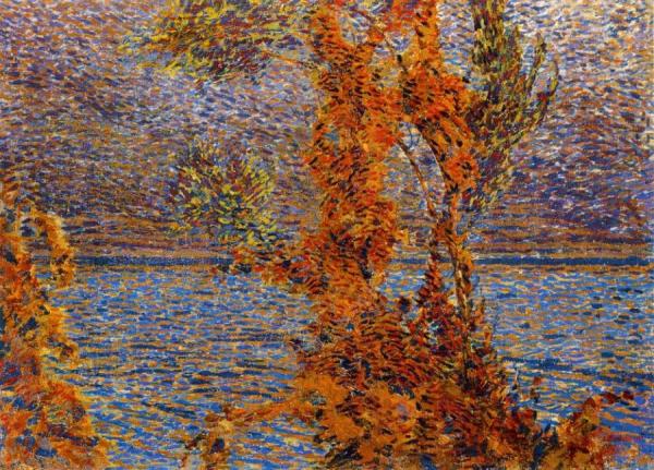 Night On The Lake by Alberto Bonomi