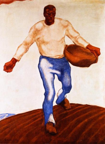 The Sower by Albin Egger-lienz