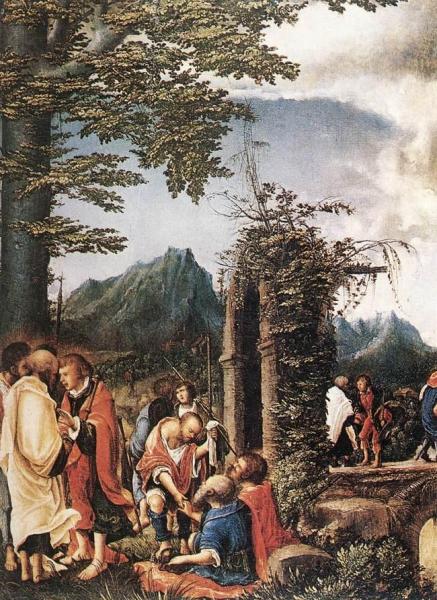 Communion Of The Apostles by Albrecht Altdorfer Oil Painting Reproductions