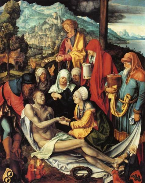 Lamentation For Christ by Albrecht Dürer