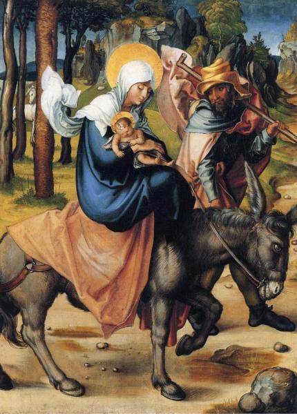 The Flight Into Egypt by Albrecht Dürer