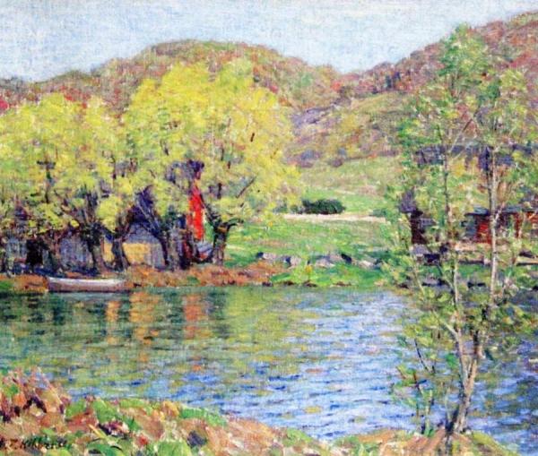 Aldro Thompson Hibbard Shimmering Light Of Spring