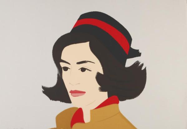 Ada In Hat by Alex Katz