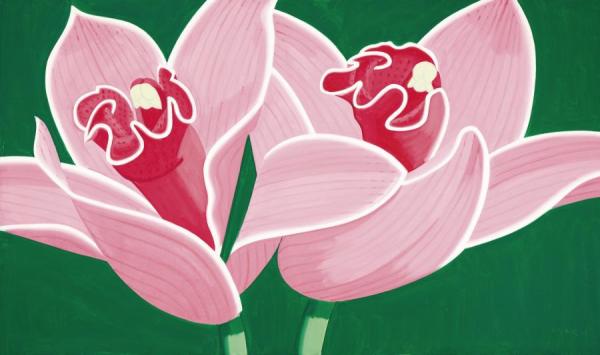 Glycidian Orchid by Alex Katz