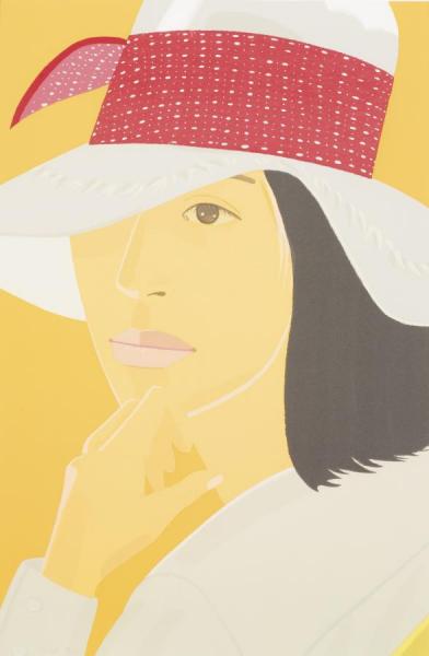 The Red Band by Alex Katz