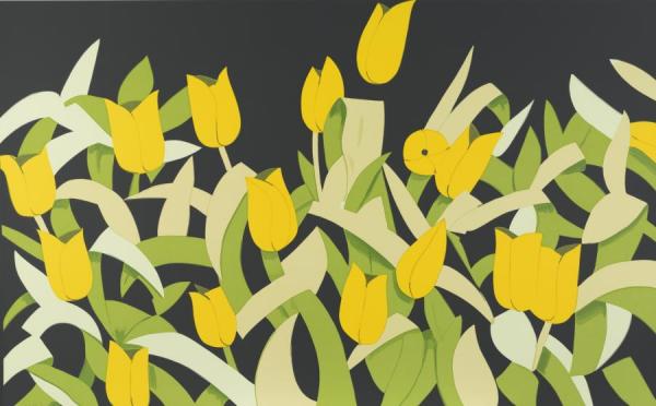 Alex Katz Tulips