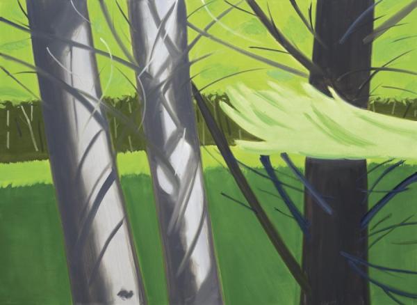 White Pines 2 by Alex Katz