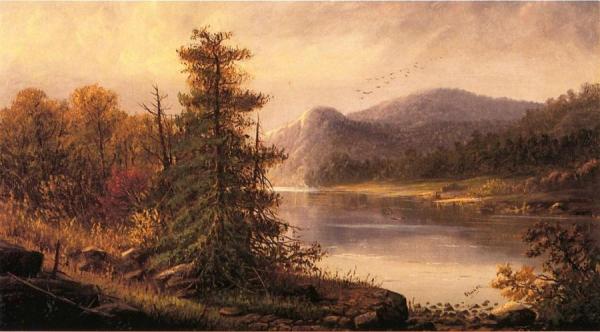 Along The Delaware River by Alexander Charles Stuart