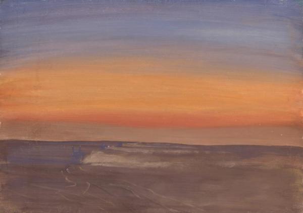 Les Autos Dans Le Désert by Alexander Evgenievich Yakovlev