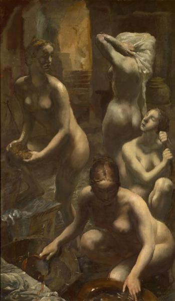 Alexander Evgenievich Yakovlev Nudes Bathing